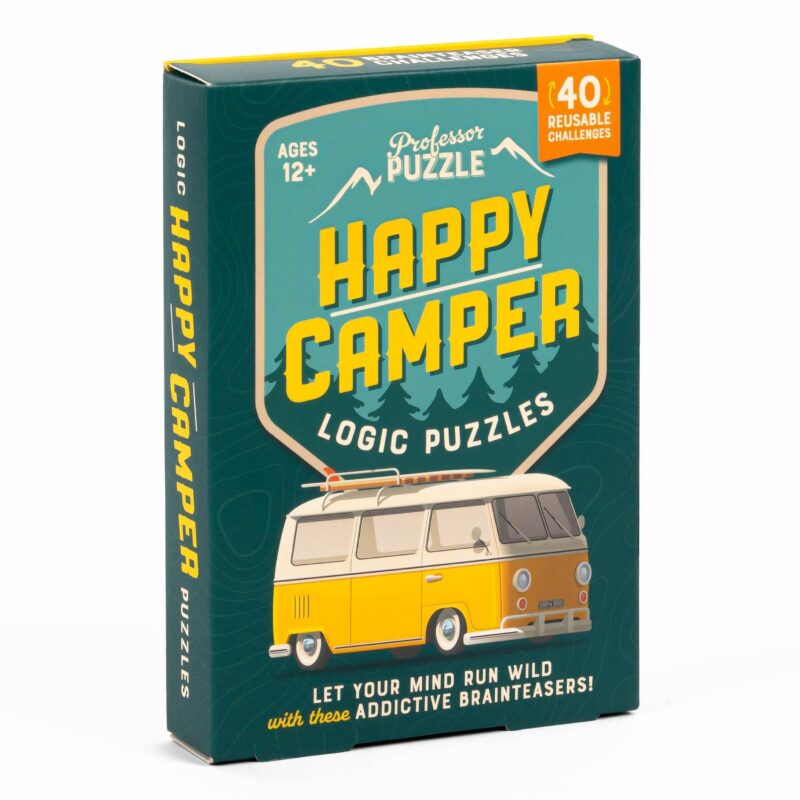 Professor Puzzle - Mantık Bulmacaları - Happy Camper PUZ11584