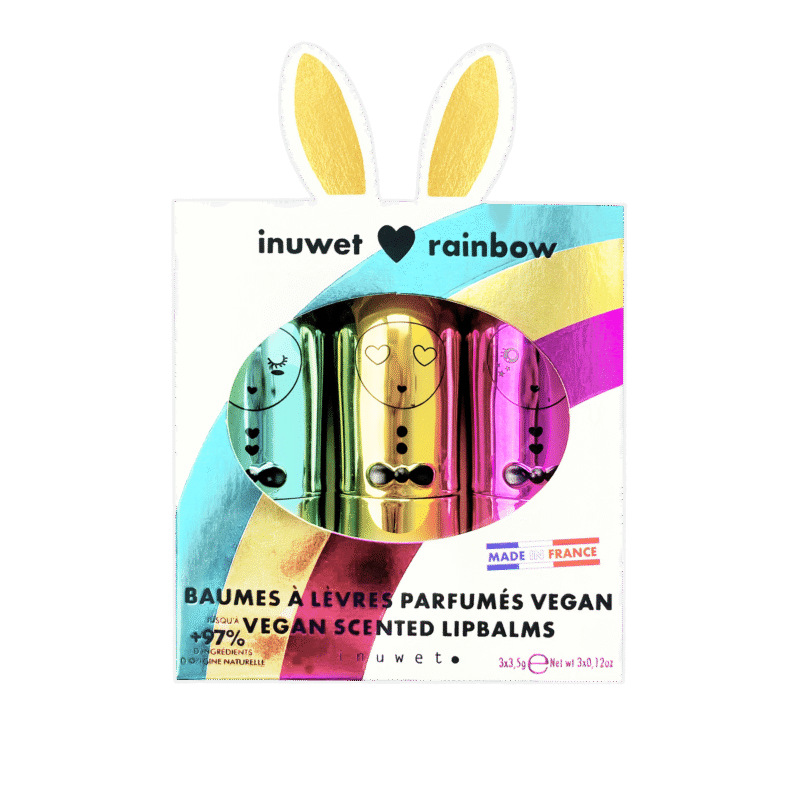 Inuwet 3lü Dudak Nemlendiricisi Seti -Cheesecake, Cupake ve Milkshake Aromalı