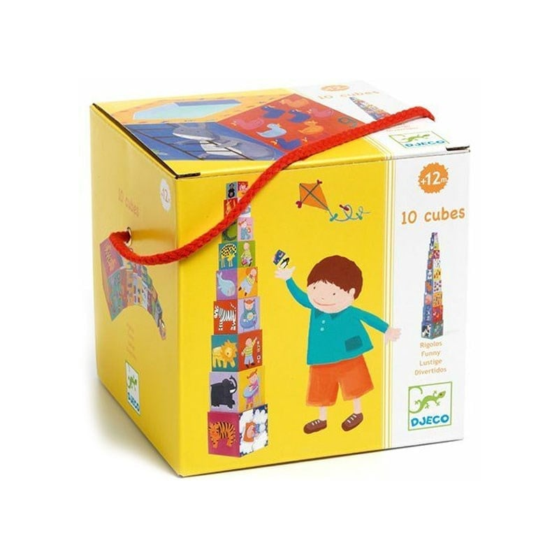 Djeco Küpler - 10 Funny Blocks