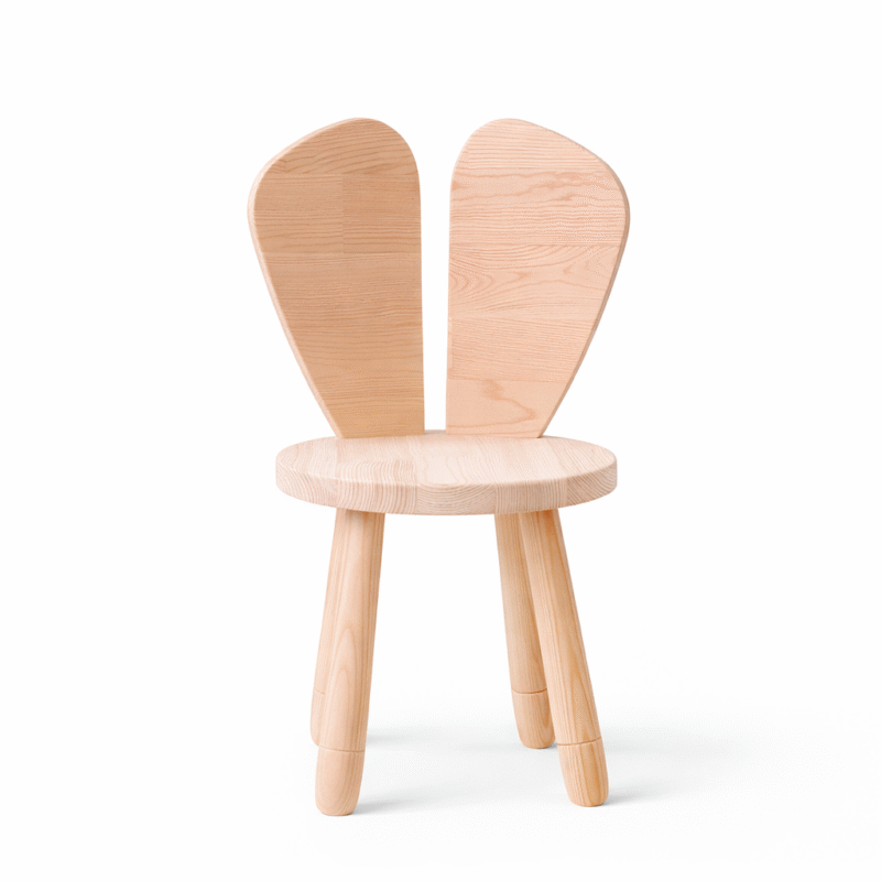 Rain Kids Bunny Sandalye-Pure