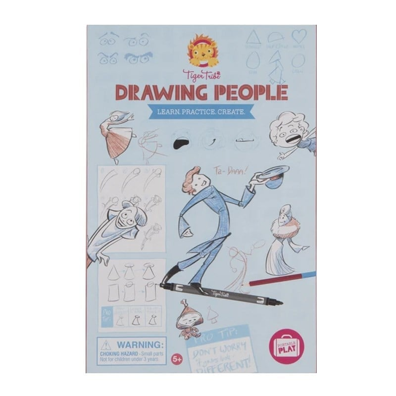 Tiger Tribe Resim Nasıl Çizilir? - People