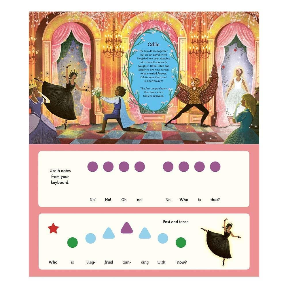 Frances Lincoln The Story Orchestra - I Can Play - Swan Lake (Müzikli Kitap)