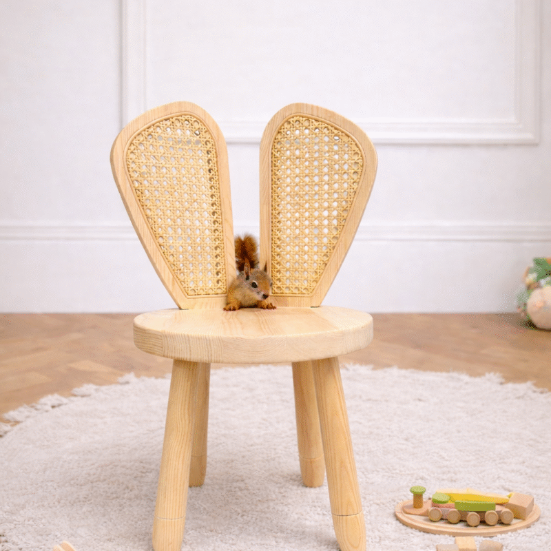 Bunny Rattan Sandalye 🐰