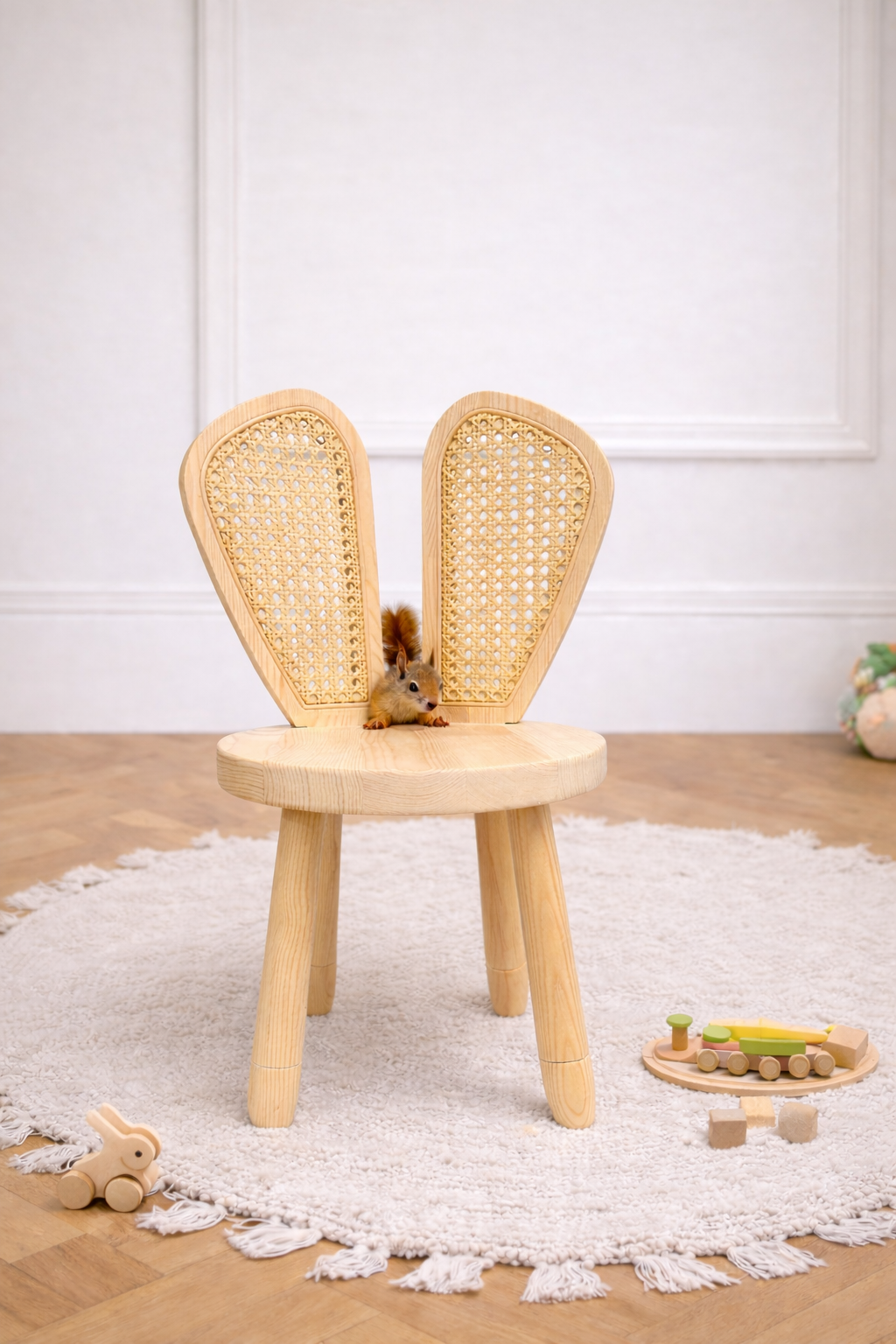 Bunny Rattan Sandalye 🐰