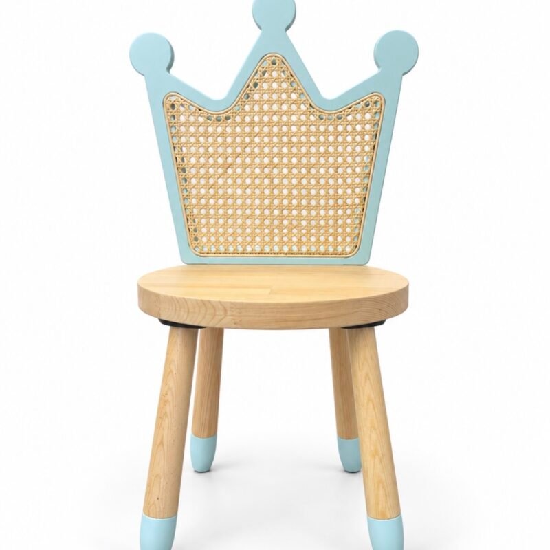 Crown Rattan Çocuk Sandalyesi 👑